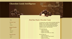 Desktop Screenshot of chocolate-candy-intelligence.com